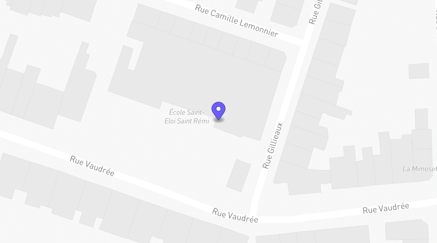 Carte : École fondamentale libre - Institut Saint-Éloi-Saint-Rémi