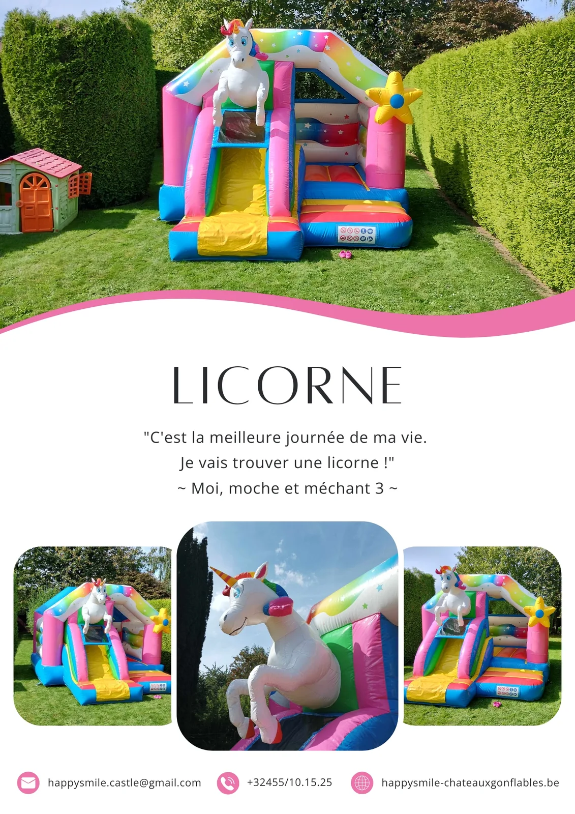 Happy Smile Location ~ location de châteaux gonflables