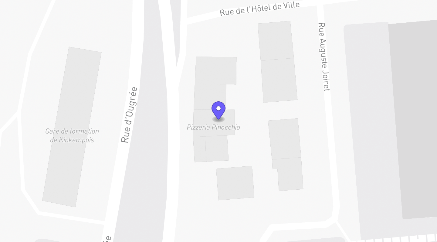 Carte : Pizzeria Pinocchio