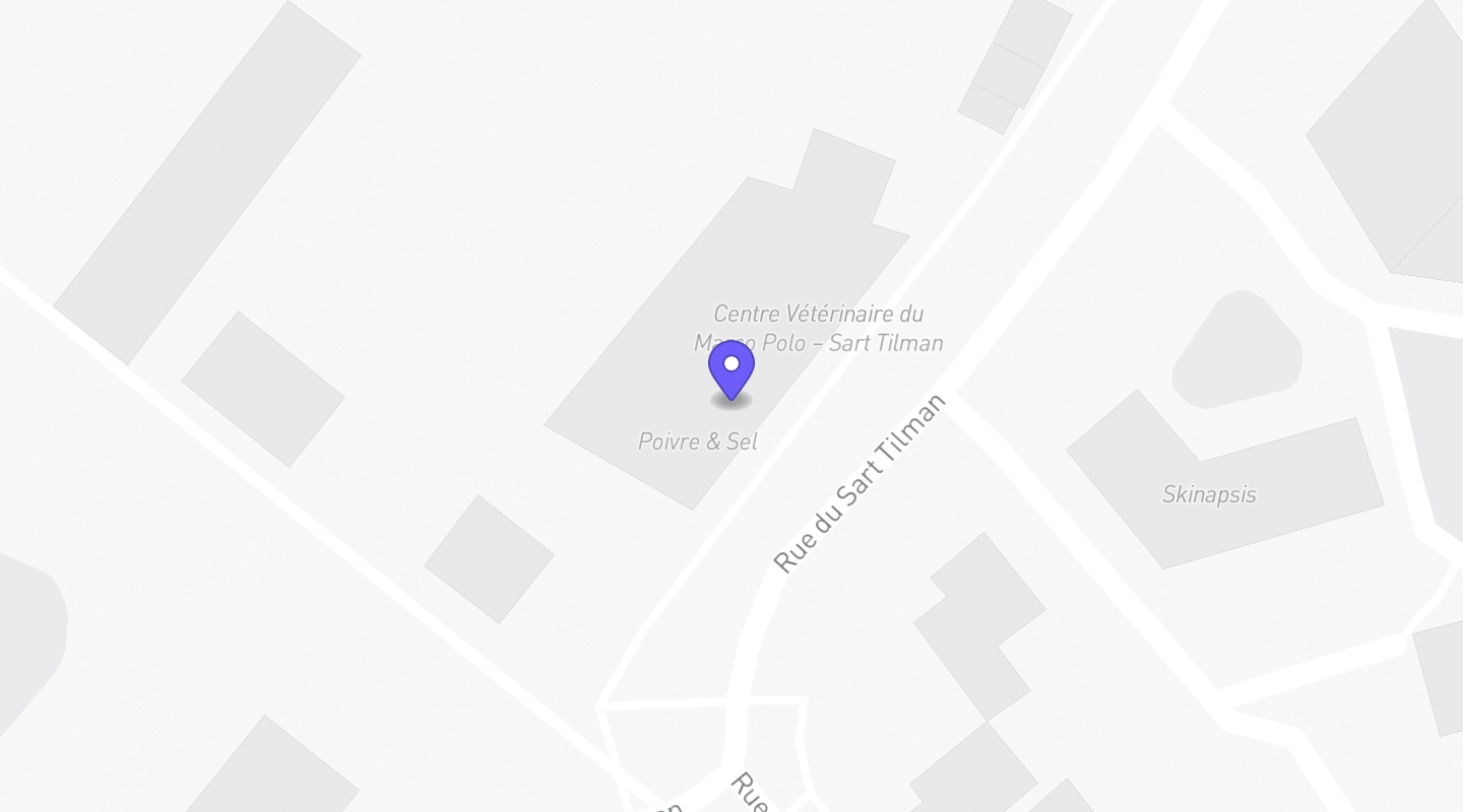 Carte : Centre ORL du Sart-Tilman