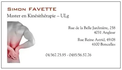 Cabinet de Kinésithérapie - Favette Simon