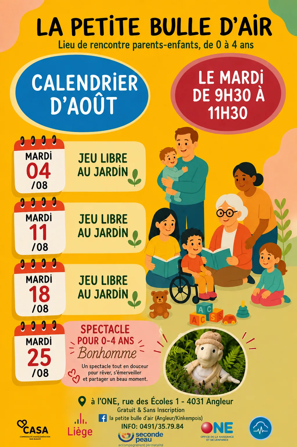 Agenda août