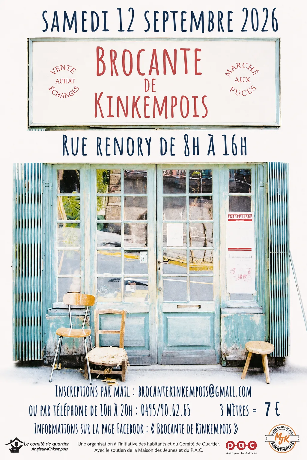 Brocante de Kinkempois 2026